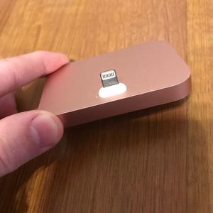 Apple phone charging dock